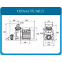 BOMBA AUTODRENANTE 1.25HP 220V-50HZ 1-SWITCH PARA HIDROMASAJES-Vulcano-hidrofil-Piletas-Piscinas-equipamiento