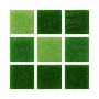 Venecita 2 x 2 - Color MIX VERDE,vulcano,piletas,piscinas,construccion,jardin,hogar