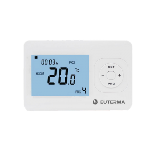 Termostato Ambiente DIGITAL Prog EUTERMA Inalámbrico