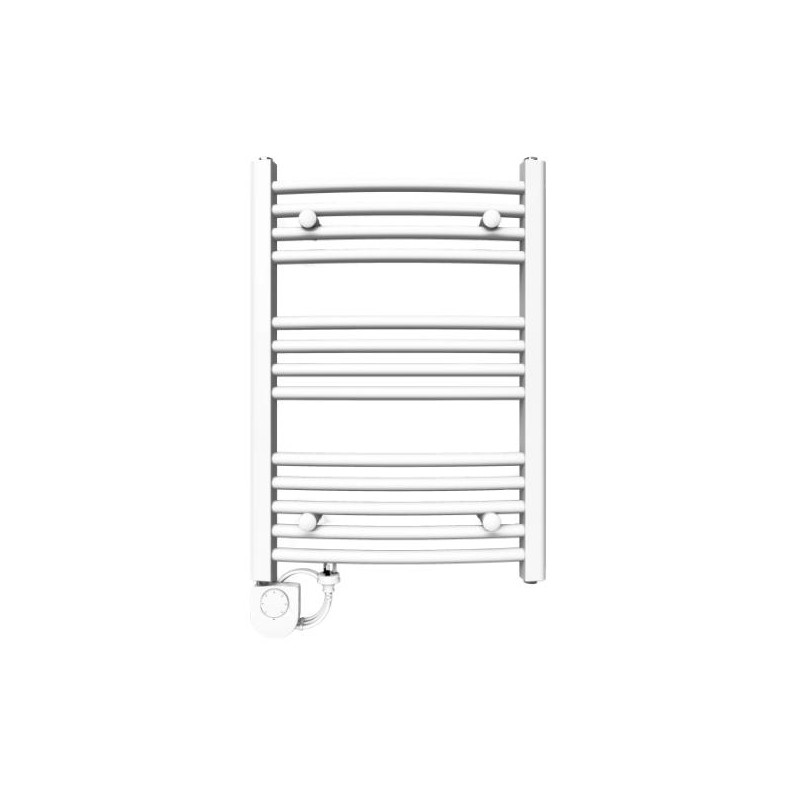 Toallero electrico Curvo Blanco "HELICAL115 Electric" con termostato 115CM X 44CM