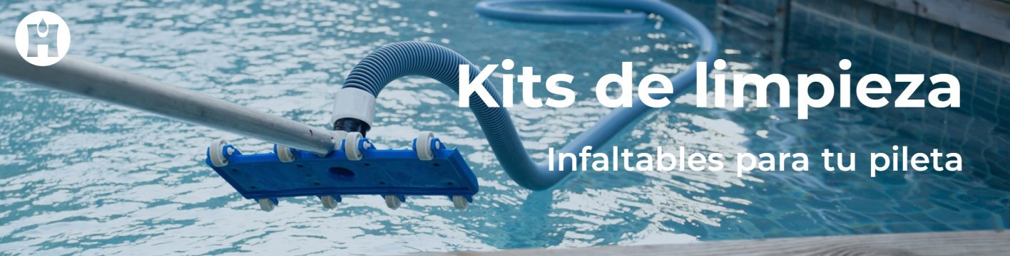 Kit de limpieza para piscinas - Hidrofil,equipamiento para mantenimiento.