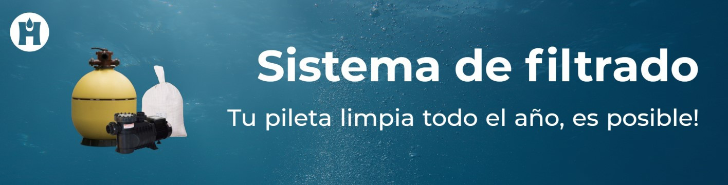 Sistema de Filtrado piscinas | Hidrofil Tienda Online, equipamiento para mantenimiento de pileta.